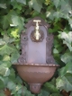 Dekoratives Gusseisen Garten Wandbecken Wandbrunnen