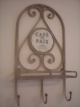 Edle Schmiedeiserne franzsische Landhausstil GARDEROBE Haken - Handtuchhaken - Cafe de Paix