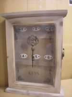 Naturholz Landhausstil Shabby Chic Schlsselkasten - SCHLUESSELSCHRANK